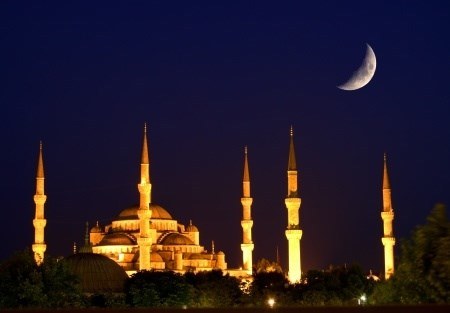St-Sophie, Istanbul Istanbul la nuit. (Vidas)
